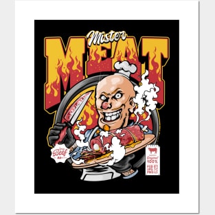 Mr. Meat Posters and Art